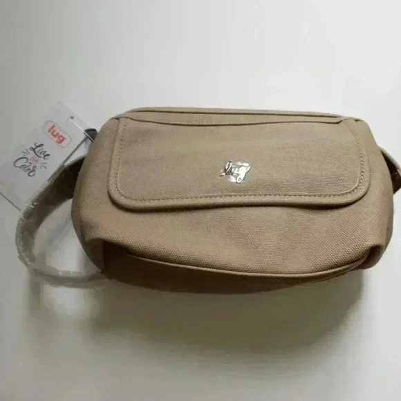 LUG Via Matte Luxe VL (Vegan Leather) Toiletry Cosmetic Case - Sand Taupe - Picture 6 of 13